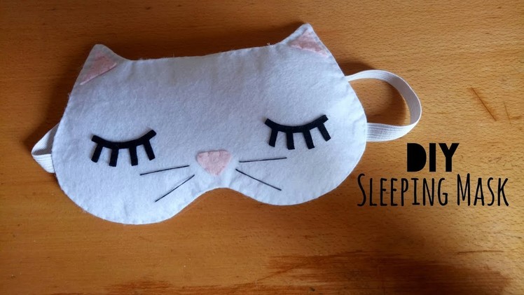 DIY: Cute Kitten Sleeping Mask | My Crafting World