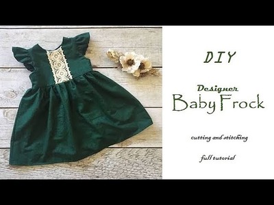 DIY Designer BABY FROCK cutting and Stitching full tutorial.PN'z World
