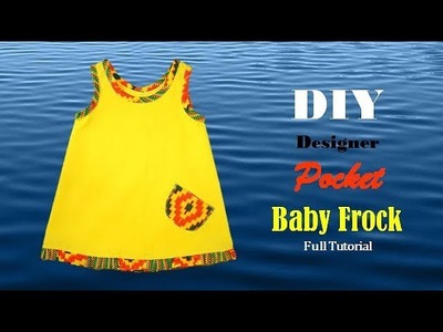 Diy Designer Baby Frock For 1 to 2 year baby girl Full Tutorial