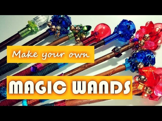 Diy Magic Wands! Easy Tutorial - Make your own magic wand!