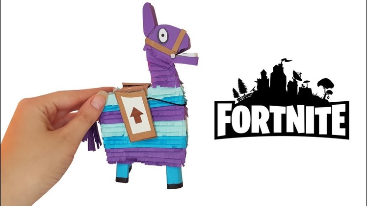 DIY Miniature ✫ Llama Fortnite (Battle Royale) ✫ Tutorial | Crafts