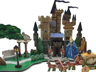 DIY My 3D Fairy Tale Puzzle Cinderella