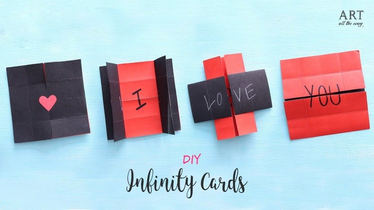 DIY Never Ending Card | Endless Card | Heart Card | Handmade Cards
