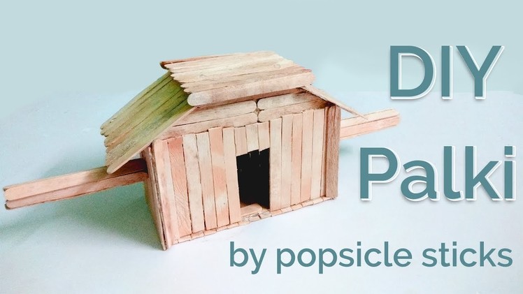Diy palki making by popsicle sticks- easy step by step tutorial- DIY with sayan