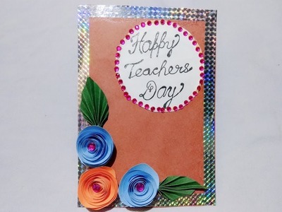 DIY Teachers day card.Handmade teachers day card making idea.DIY Greeting Card idea.Creative Art