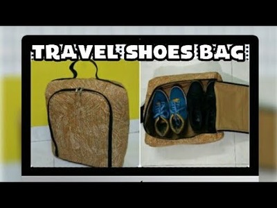 DIY: Travel Shoes Bag Tutorial By Anamika Mishra. .