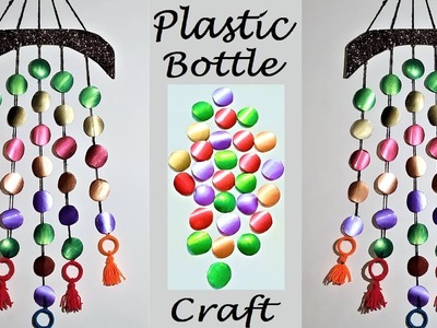 DIY Wall Hanging From Waste Plastic Bottle and Wool