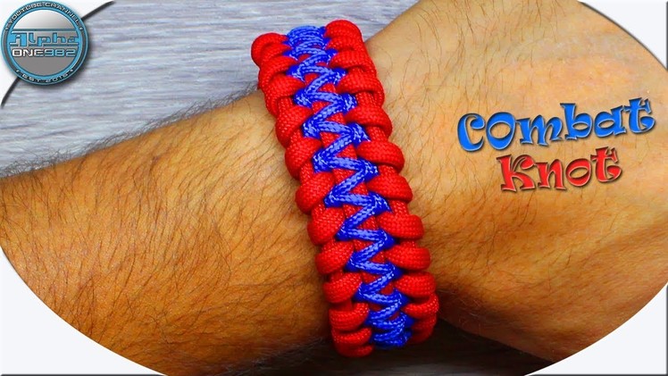 Epic How to Make Paracord Bracelet Combat Knot Modification DIY Paracord Tutorial for Beginners