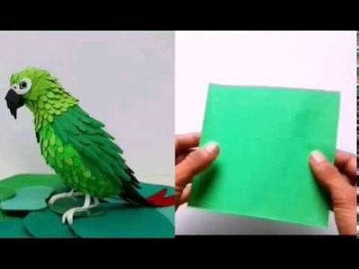 #How Make New Paper craft! Orgami Bird