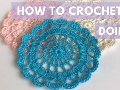 How to crochet Doily