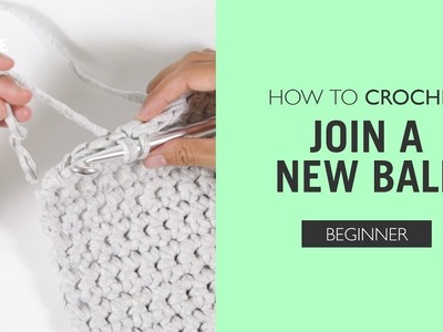 How to Crochet: Join a new ball