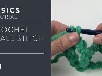 How to Crochet the Scale Stitch