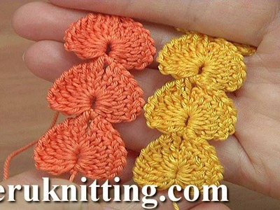 How to Do Crochet Heart Ornament, Tutorial 173