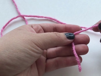 How To Make A Crochet Magic Ring.Circle