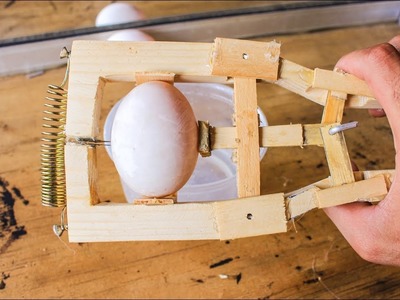 How to make a simple egg opener tool at home diy [tutorial]