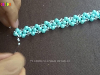 How to make Beautiful Bracelet at home | diy jewellery making tutorial