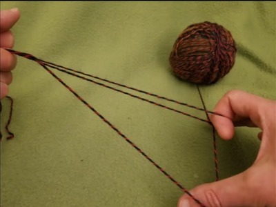 Navajo. Chain Plying - for Crocheting & Knitting!