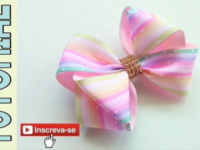 New Laço Formoso ???? Ribbon Bow Tutorial ???? DIY by Elysia Handmade