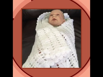 Newborn baby shawl