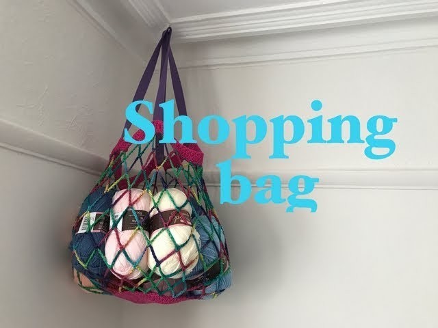 Ophelia Talks about a Crochet Shopping bag