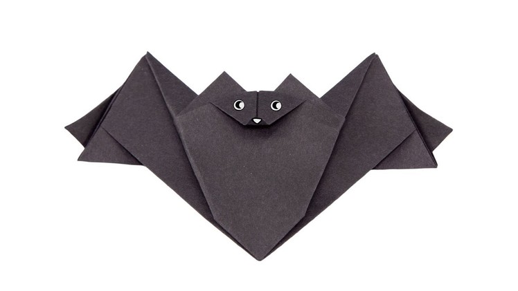 Origami Bat Tutorial - Halloween - Paper Kawaii