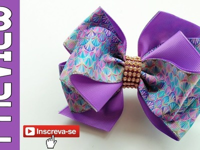 [PREVIEW] Laço Elysa Fita N9 ???? Ribbon Bow ???? DIY by Elysia Handmade
