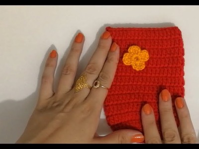 Simple 4 Petal Crochet Flower Tutorial for Beginners, Double Crochet,  Yarn - KHOUZH