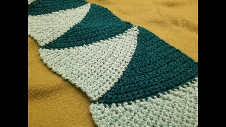 The Short Row Scarf Crochet Tutorial!