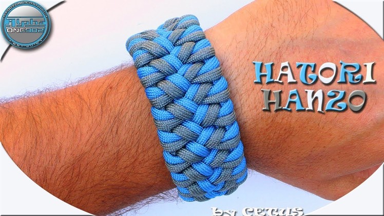 Unique How To Make Paracord Bracelet Hatori Hanzo DIY Paracord Tutorial   CETUS