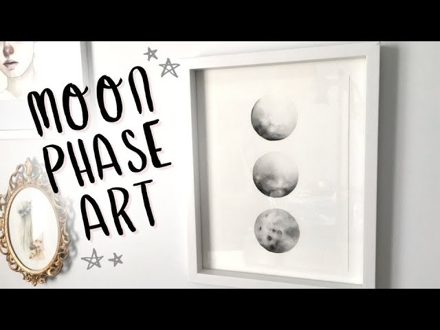Watercolor Moon Phases DIY???? ???? ???? Everything Changes (Painting Tutorial and Chat)