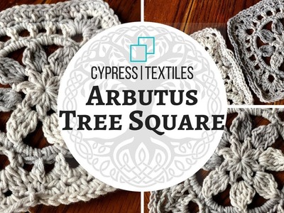 Arbutus Tree Square - 2018 #VVCAL Reboot Crochet Motif