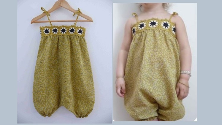 Beautiful frocks for kids | how to make easy frocks for kids