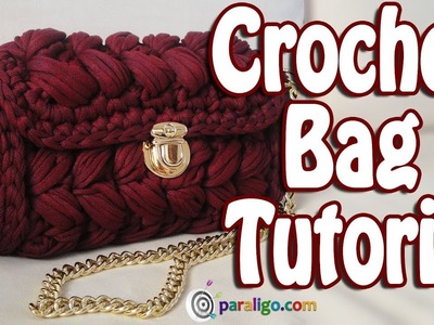 Crochet Bag Tutorial Zig Zag Puff Stitch Purse