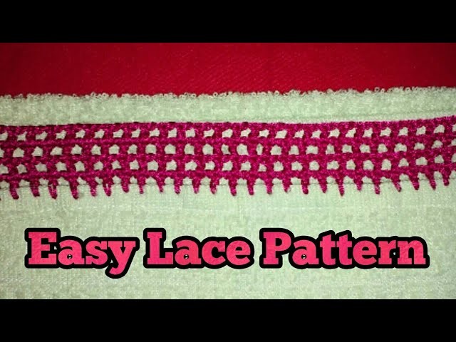 Crochet Dupatta Lace Pattern,Crochet easy scarf lace pattern.indian crochet patterns,indian art