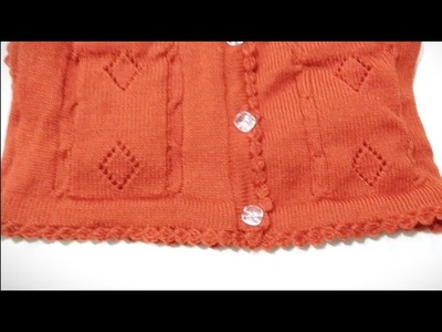 Crochet Edging on Sweater |Border Design |
