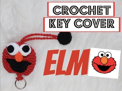 Crochet Elmo Key Cover