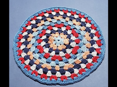 Crochet Granny Circle Part 1