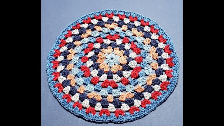 Crochet Granny Circle Part 1