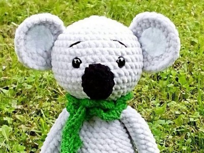 Crochet koala amigurumi pattern