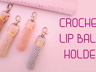 CROCHET LIP BALM HOLDER!!! EASY CROCHET, Crochet lip balm holder for ladies.girls!