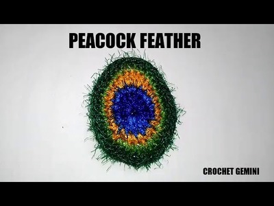 Crochet Peacock Feather | Feather Tutorial| Vinkam | Morpankh