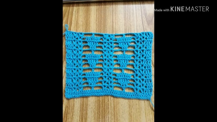 Crochet shawl design