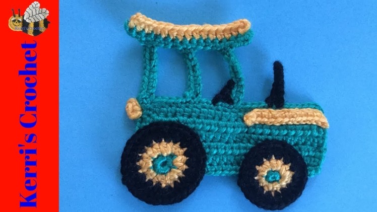 Crochet Tractor Tutorial