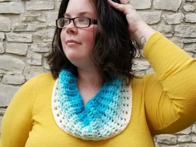 Frosted Sky Cowl Crochet Pattern | Crochet Tutorial