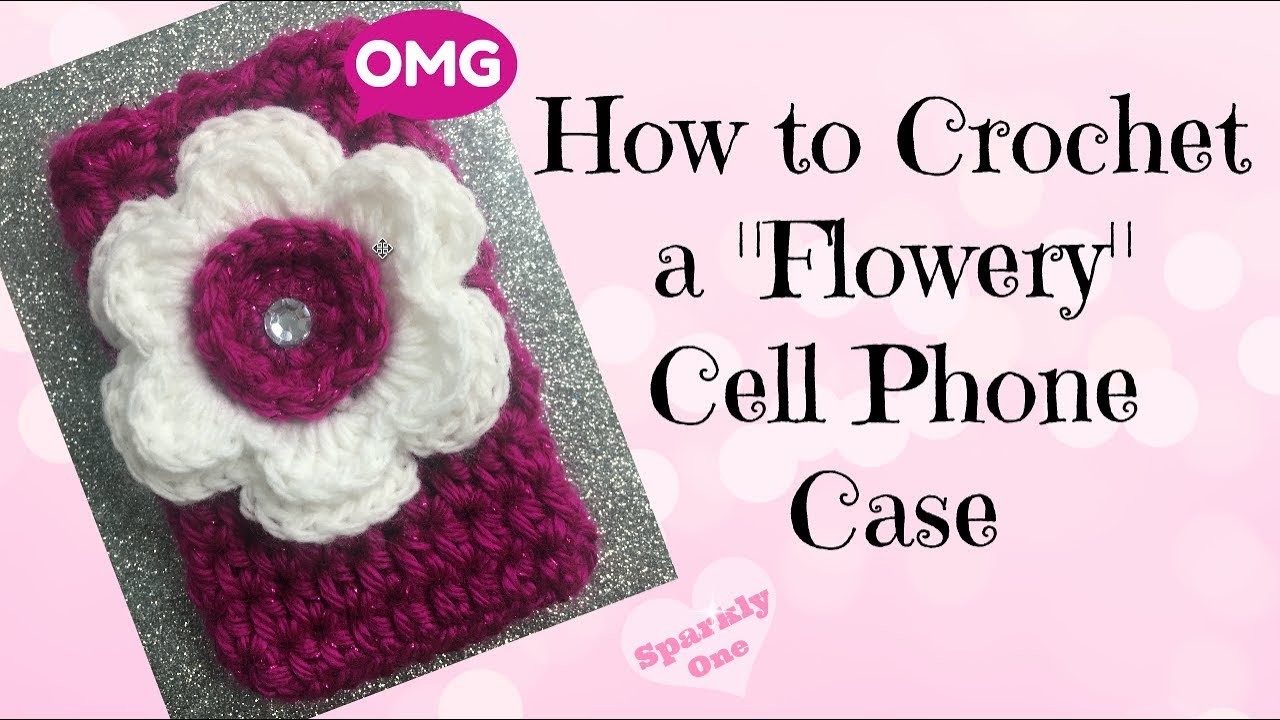 ???? How to Crochet a Cute Cell Phone Case ????