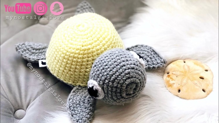 How to crochet an amigurumi turtle | Intermediate