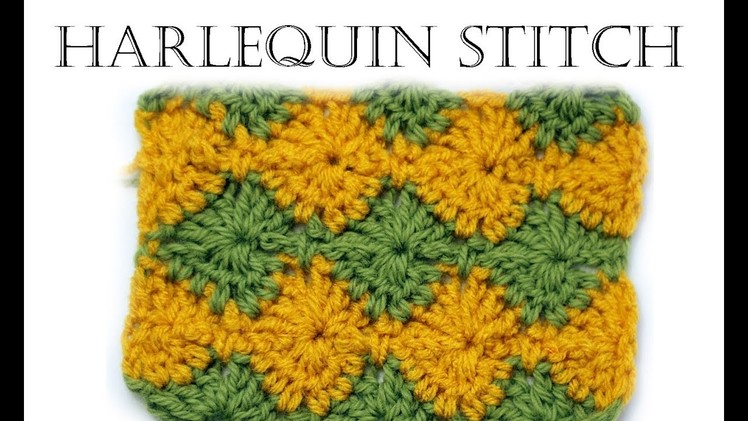 How to Crochet Harlequin Stitch