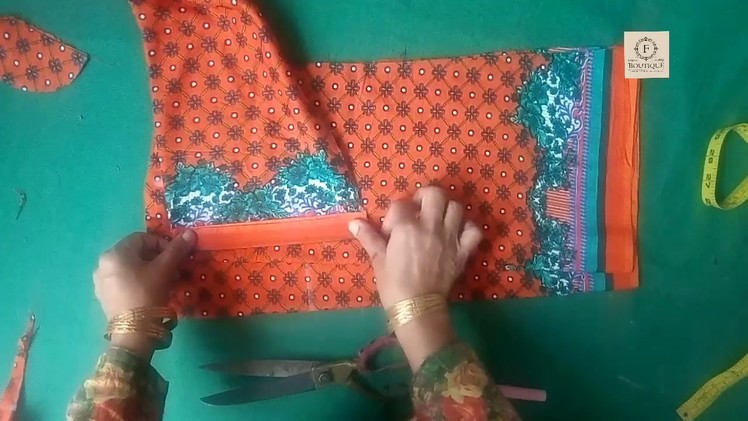 How to make 1 year baby girl top frock cutting full tutorial