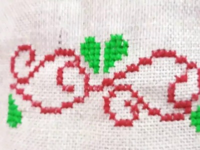 How To Make A Beautiful Woolen cross Stitch Ason Design | Woolen Asan, Woolen stitch  DIY