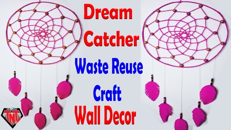 How To Make Awesome Dream Catchers With Yarn | DIY Carry Bag Dreamcatcher Wall Decor | Beads Craft